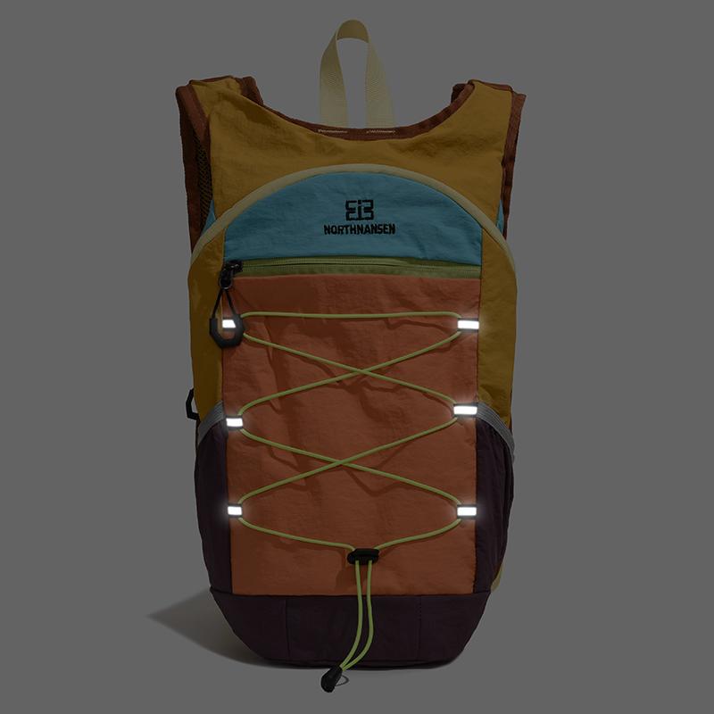 Sports Contrast Backpack Riding Outdoor Short-distance Travel Backpack