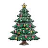 Wind-turned 3D Stainless Steel Christmas Ornaments Garden Decorations, Indoor And Outdoor Hanging Ornaments Worth Giving As Gifts