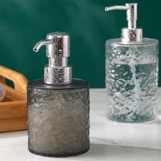 300/400ML Ripple Liquid Soap Dispenser Shampoo Body Hand Wash Shower Gel
