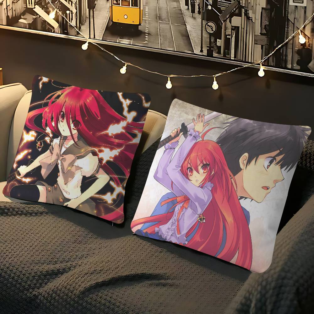 S-Shakugan No S-Shana Pillow Gift Home Office Decoration Pillow Bedroom Sofa Car Cushion CoverPillow Case