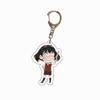 Kakegurui Anime Keychain - Yumeko Jabami & Luna Yumetsuki Acrylic Keyring