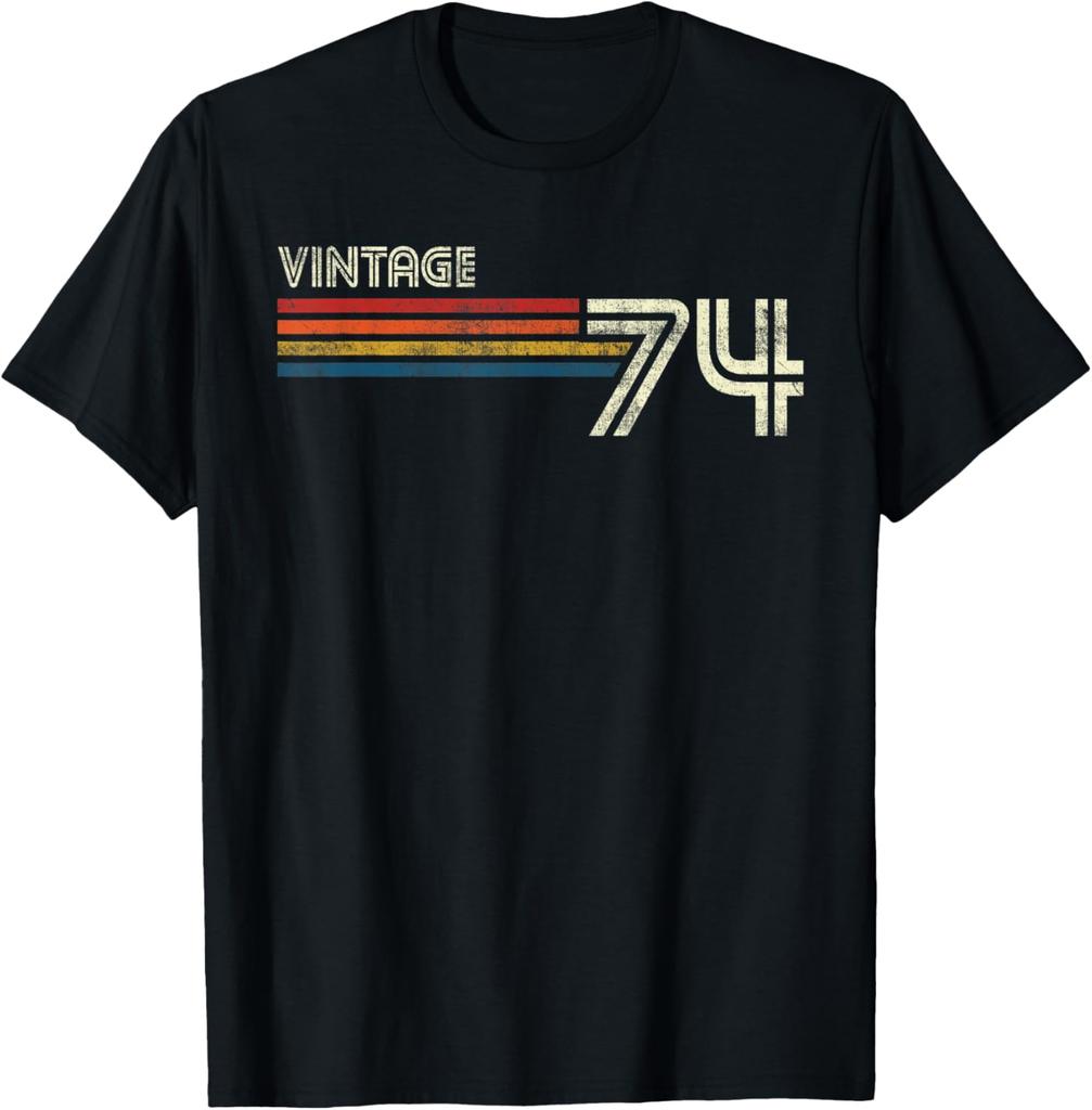 51 Year Old Gift Classic 1974 Limited Edition 51st Birthday T-Shirt Unisex Summer Streetwear Tops Print On Demand Short Sleeve