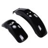 Motorcycle Front Rear Mudguard Protector Set Gloss Black Replacement for Monkey Gorilla Bikes Z50 Z50A Z50J Z110 Z125