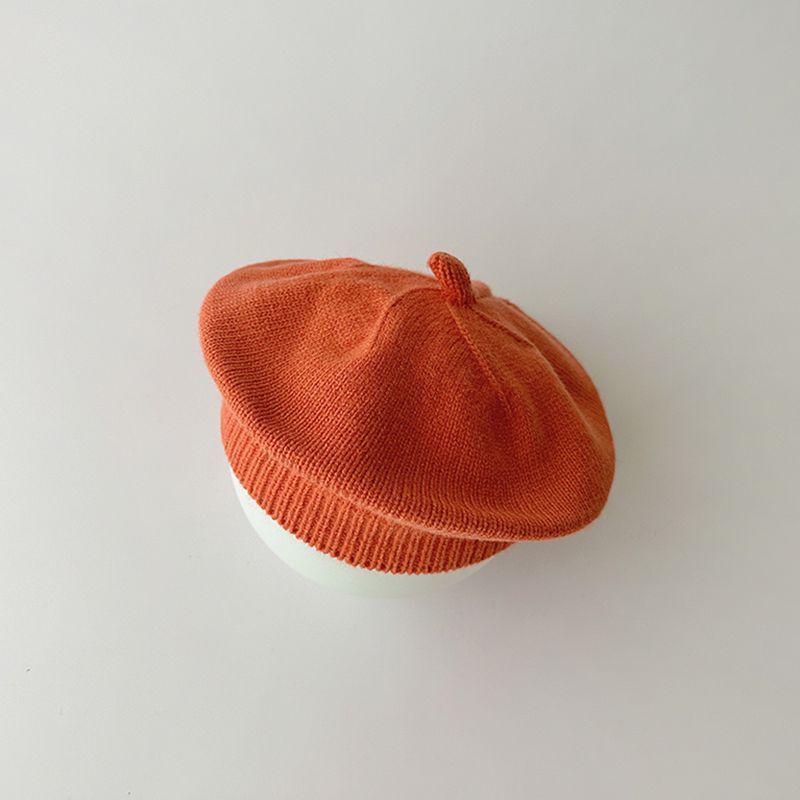Unisex Wool Knitted Baby Beret - Thin Style for Spring & Autumn