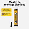 Mastic d'étanchéité - INNOTEC - 310 ml - Polyuréthane - Noir mat - Résistant UV