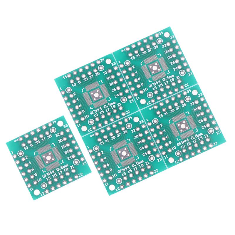 

5Pcs Qfn48 Adapter Plate Qfn10 16 20 32 44 56 64 Adapter Plate Adapter Plate Qfn To 0.5 0.65 0.8 Dip