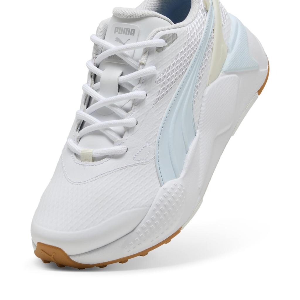 Golf Shoes Efect WMNS PUMA Blue Cm [PUMA] GS-X Women's White/Warm White/Icy 24.0