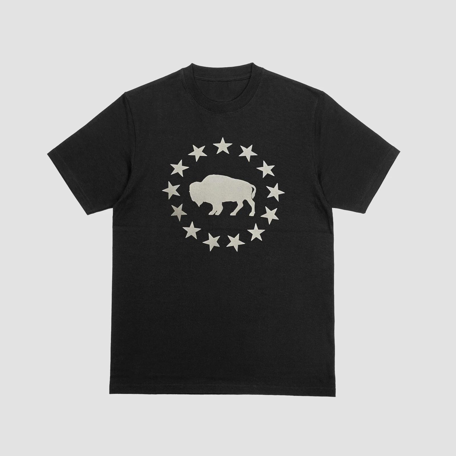 

Buffalo Wildlife American Stars T Shirt S