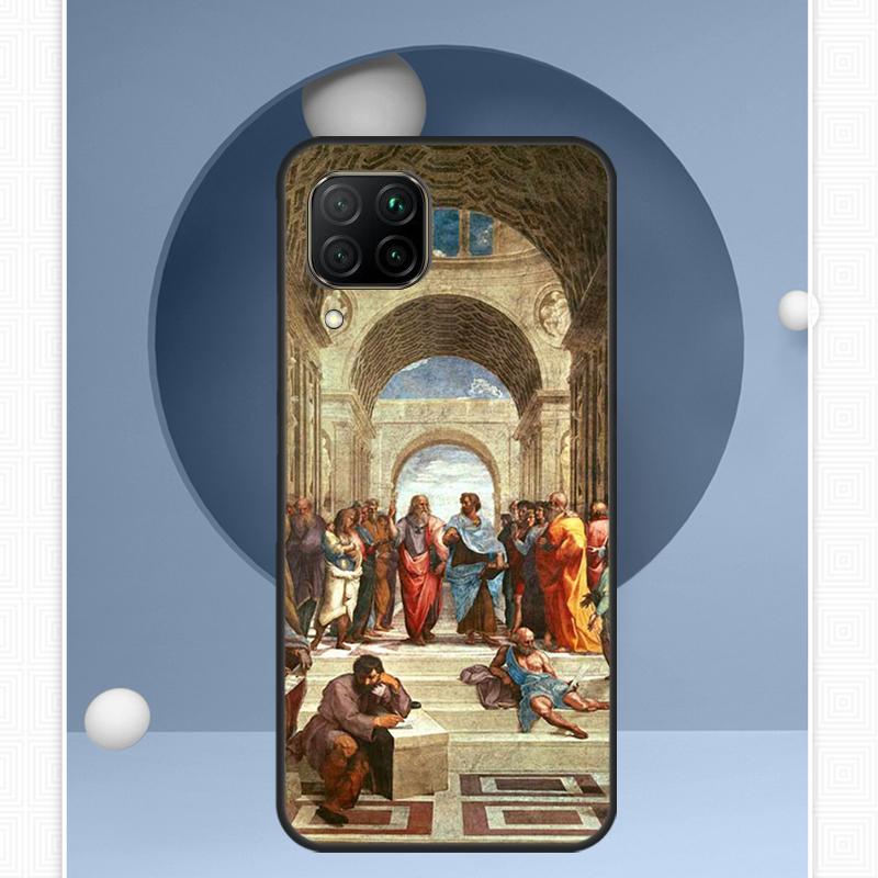 Renaissance Art Aesthetic For Huawei Nova Y91 Y60 Y70 Y72 Y90 Y61 12s 12i 11i 8i 10 9 SE P20 P40 Lite P30 P60 Pro Case