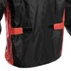KOMINE 03-5393 Men's Motorcycle Rain Jacket KOMINE Black Red 2XL RK-5393