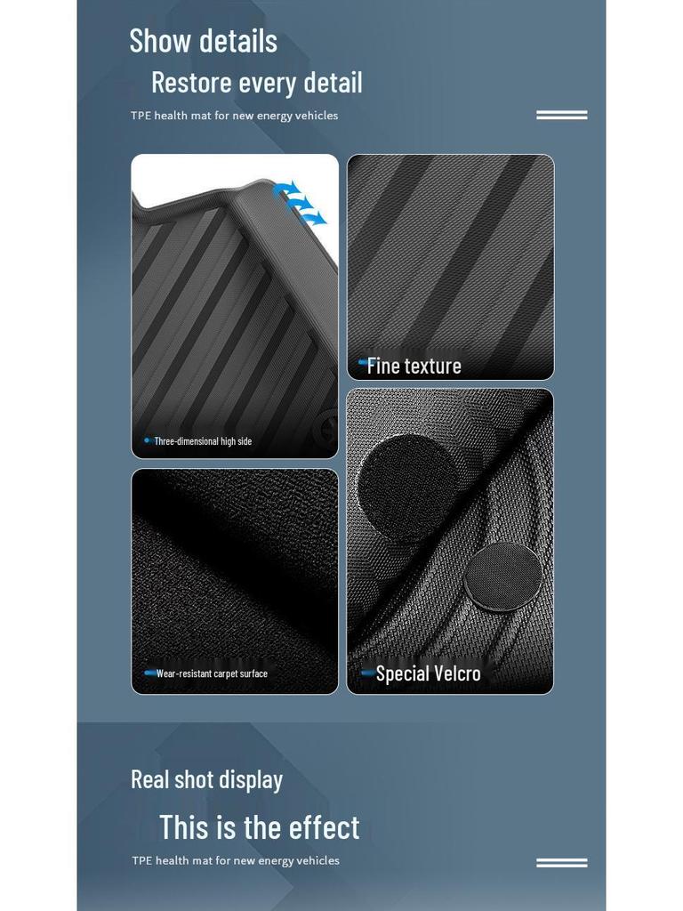 TPE Floor & Trunk Mats for 2023-2025 Chery Tiggo 9/Jetour JAECOO J8