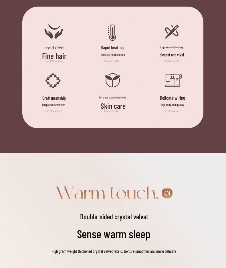 Plush Winter Fleece Velvet 4-Piece Baby Bedding Set: Duvet Cover & Bed Sheet