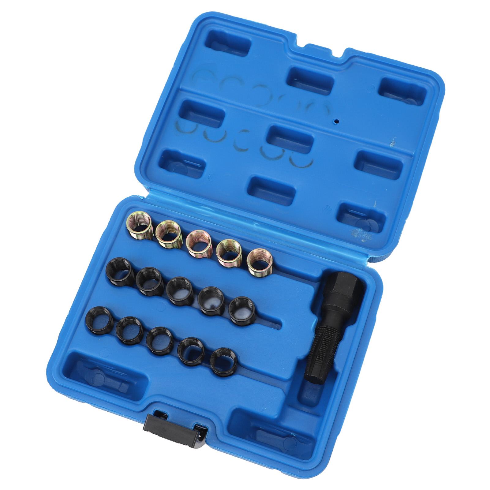 

Инструмент для ремонта резьбы свечи зажигания из углеродистой стали M14x1.25, высокопрочный метчик M16 X 1.25 для автомобильной промышленности