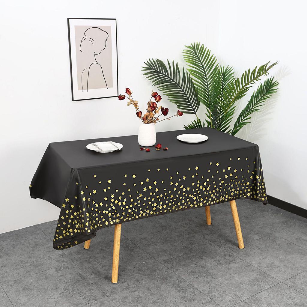 Polka Dot Disposable PEVA Plastic Party Tablecloth