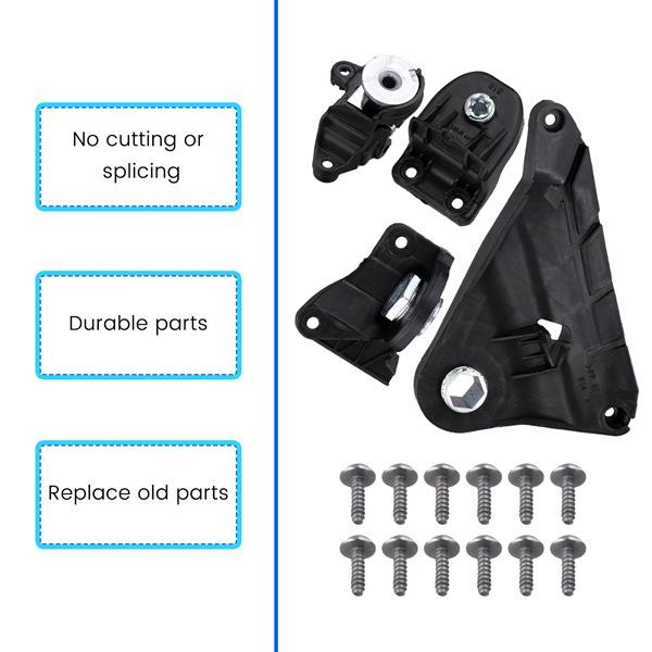 Mercedes-Benz W206 C-Class Front Right Headlight Bracket Repair Kit (2022-2024) A2068209800