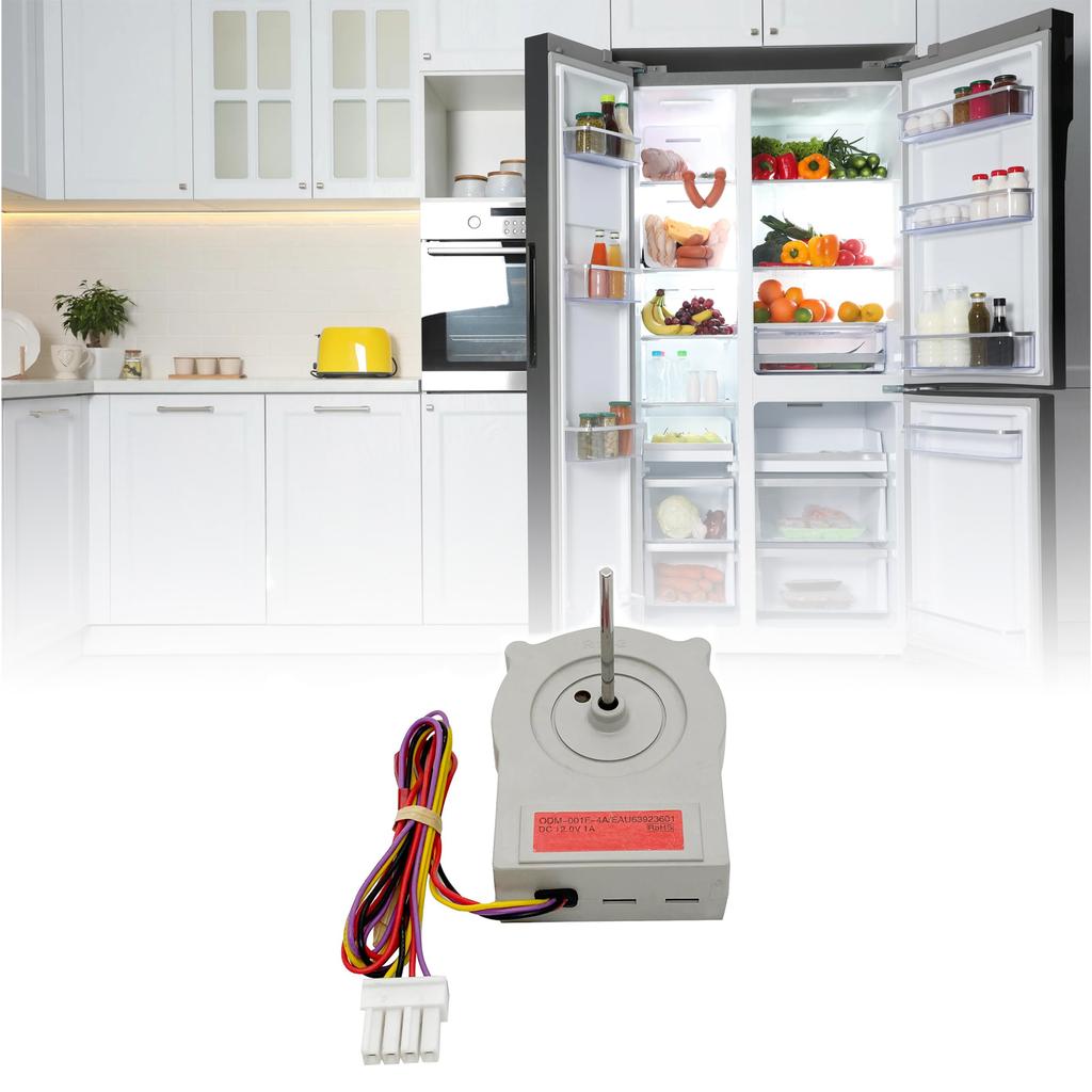 Refrigerator Cooling Component High Torque Plastic Fan Motor Quiet Operation for Consistent Temperature Control