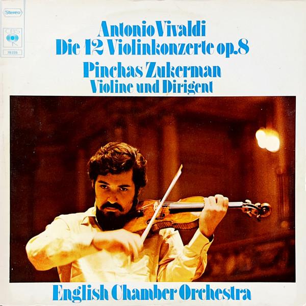 

LP Record ANTONIO VIVALDI PINCHAS ZUKERMAN Die 12 Violinkonzerte Op. 8 78225 CBS Germany Classical Used