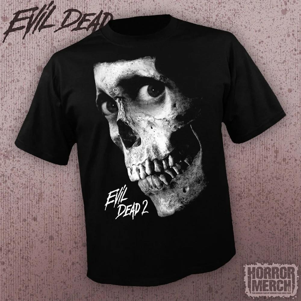 Evil Dead Classic Skull Black T SHirt All Size S5XL MI591 Unisex T-Shirt