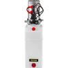 Hydraulic Power Unit 12V Hydraulic Motor Hydraulic Pump, Dump Trailer Hydraulic Pump Hydraulic Power Pack
