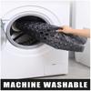 Square Bath Mat, Non-slip Bath Mat with Suction Cup, Bath Mat, Drain Hole, Machine Washable
