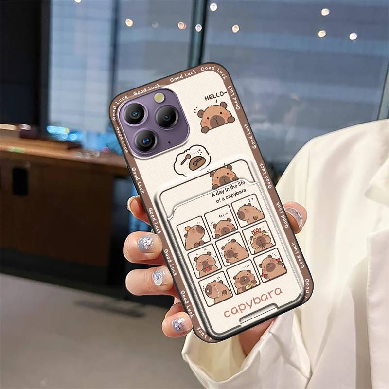 Shockproof Protective Phone Case For Blackview A96 Graffiti Cartoon Waterproof Anti-knock Card Bag Dirt-resistant Cover