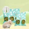 Hanging 2/3 Holes Hay Bag for Bunny Guinea Pigs Small Animal Feeder Rabbit Food Dispensers Bag Cage Accessories Pet Feeding Bag
