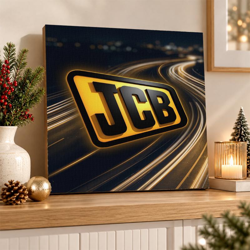 JCB Diamond Painting Kit 5D Full Drill DIY Diamond Mosaic Wall Art Home Decor