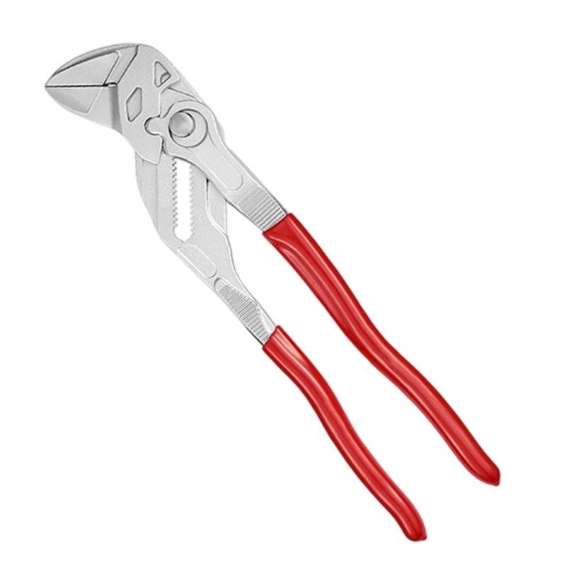 Quick Adjust Water Pump Pliers with Not  Slip Plastic Dipped Handle Manual Plier Tool for Home Plumbing & Auto Repair