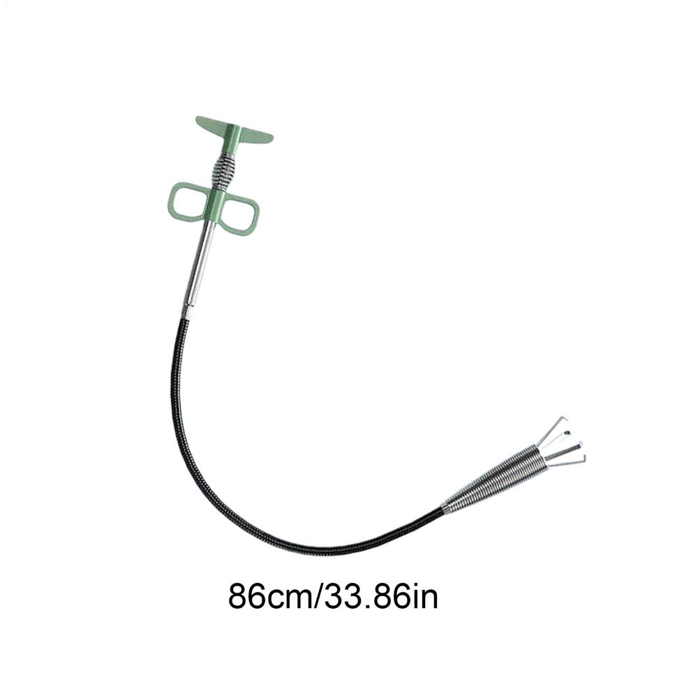 

Sink Snake Drain Tool 4-Claw Drain Clog Remover Tool Sink Hair Cleaning Supplies For Toilet Washbasin Bathtub Kitchen Laundry