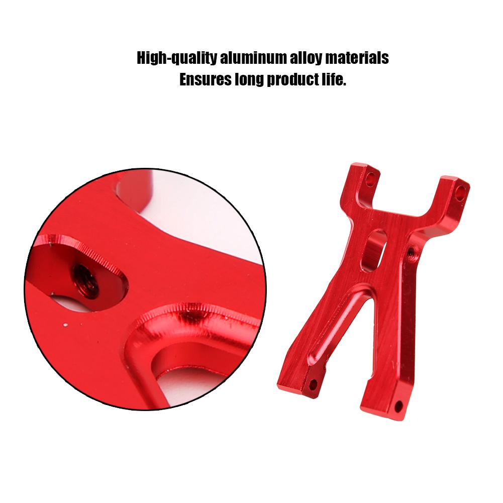 Aluminum Alloy Front Swing Arm Fit for WL 1 18 A959 A979 A969 RC High Speed Car(Red )