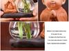 Little Monk Hydroponic Vase: Creative Home and Office Decor