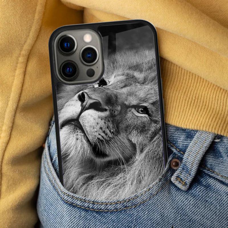 Cute Cats lion Tiger leopard Soft Phone Case for iPhone 17 Air 16e Pro max 15 Pro 13 14 Plus 11 12 MagSafe Magnetic Coque