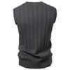 Polo Ralph Lauren Embroidery Autumn/Winter 2025 European Size V-neck Fried Dough Twists Sweater Vest for Men's Business Sweater Waistcoat