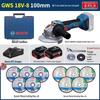 Bosch GWS18V-8 Cordless Brushless Angle Grinder CN plug (adapter included)