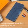 For Xiaomi Redmi 15 5G (Global) (169mm) Wallet Case Leather Phone Cover Stand with Curved Line Design