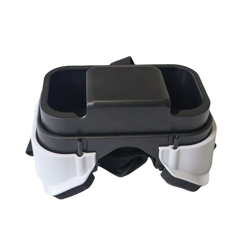 Portable Lightweight Virtual Reality Box Magnifier with Adjustable Lens Enhances Viewing Perfect for Travel and Home Use