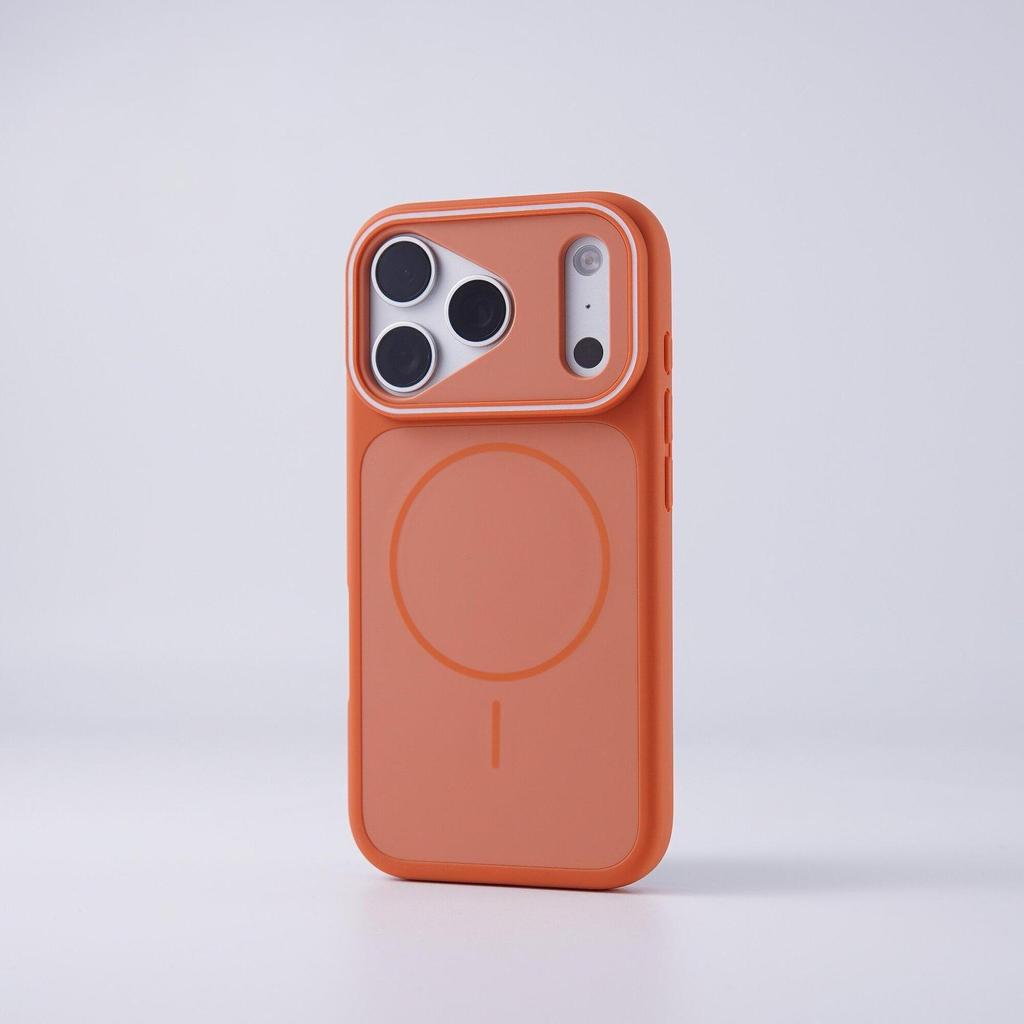 iPhone 17 Pro Max Dual-Color Magnetic Skin-Feel Case: Anti-Drop Protective & Personalized
