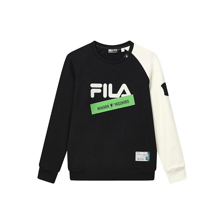 

Новая мужская толстовка FILA, цвет «реактивный черный», F11M243205F-BK XXL