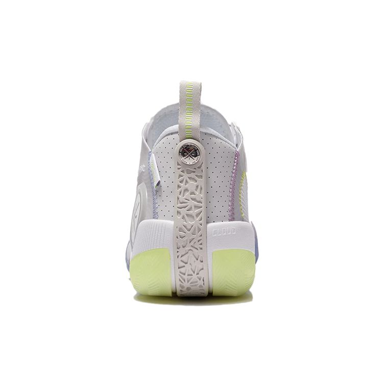 Li Ning Phantom 3 Látka Syntetická kůže TPU Tlumení nárazů Protiskluzové Odolné proti opotřebení Odraz Nízké basketbalové boty Pánské tenisky ABPS011-4