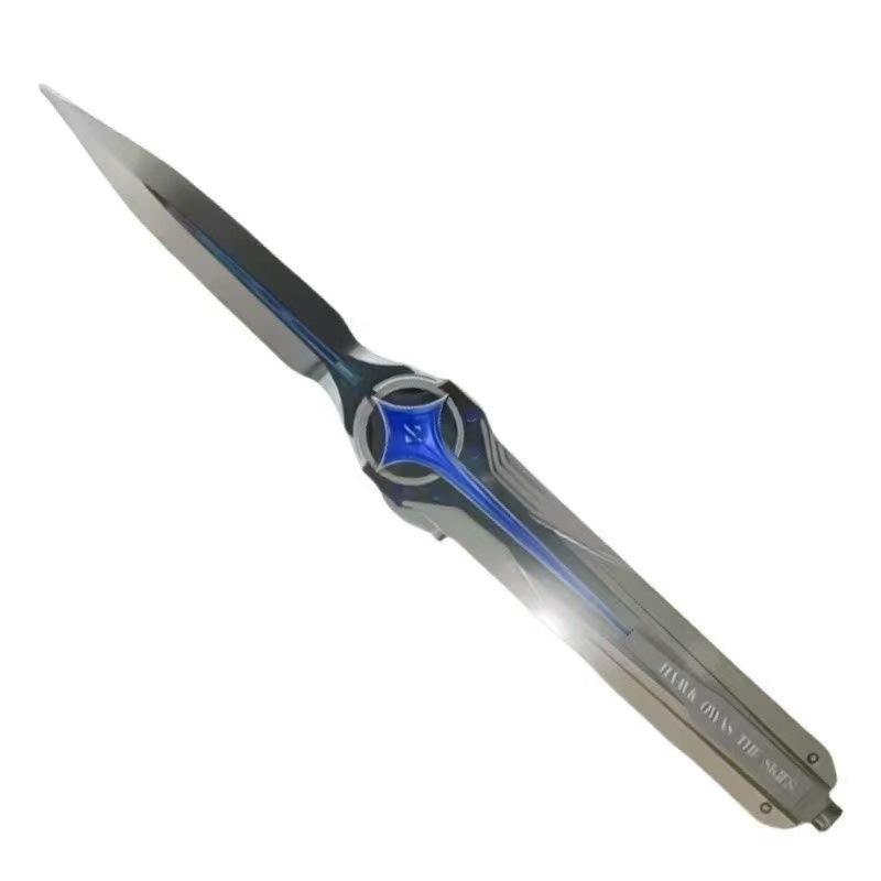 Delta Polaris Alloy Metal Knife Figurine - Game Replica Miniature Toy