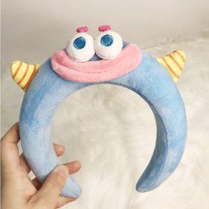 Anime Super Cute Crab Headband New Dinosaur Design Hairband Hair Clip Accessory for Women and Men Funny Cartoon Style
