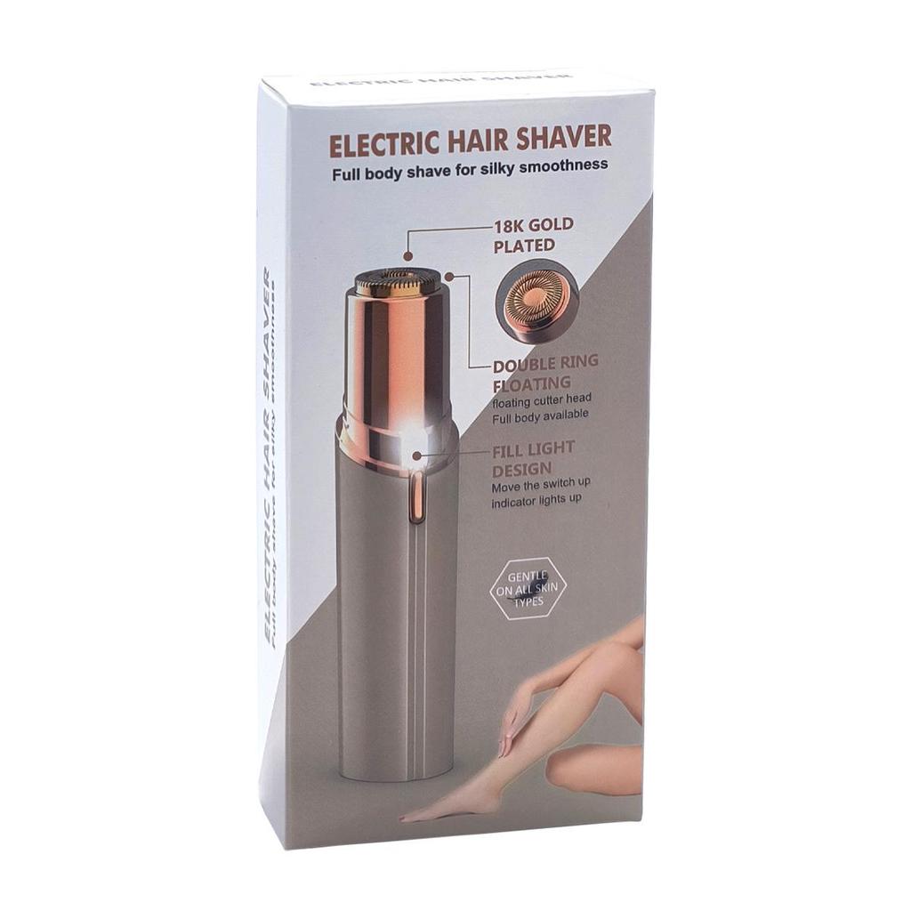USB Mini Electric Floating Dual-Blade Women's Lipstick Shaver & Epilator