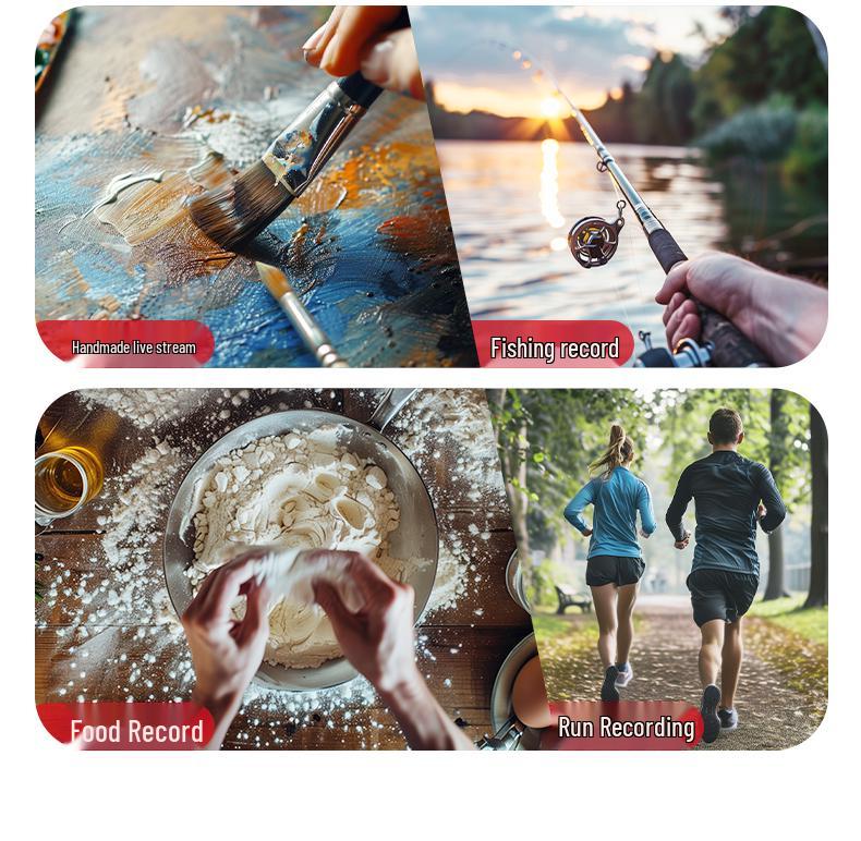 Chest Phone Mount: FPS Shooting, Fishing, Streaming & Cycling Strap