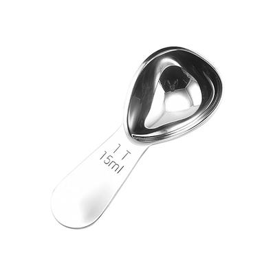 Stainless Steel Coffee Spoons Coffee Measuring Scoop for Ground 15ml/30ml Beans Tea Sugar Delicate Home Barista Accessories