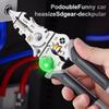 Foldable Wire Stripper With Electricity Measurement Plier For Cutting Pulling Wires Cable Electrician