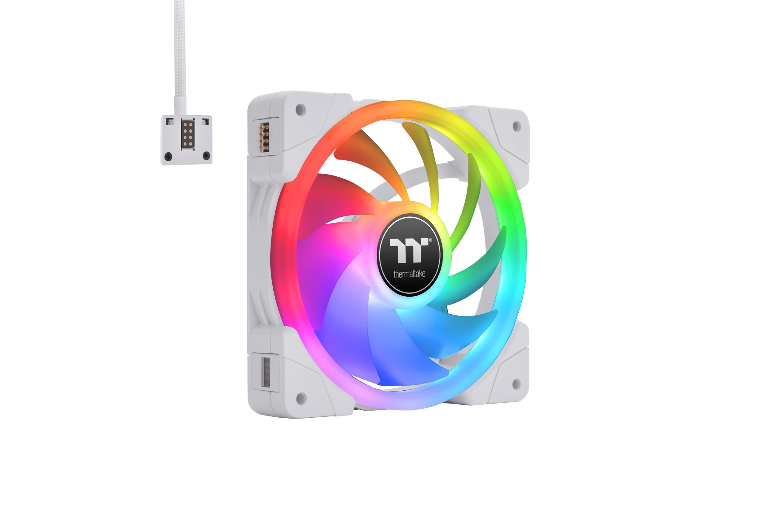 

Thermaltake SWAFAN EX12 RGB Білий Вентилятор для ПК FN1912 (Пакет із 3 вентиляторами) CL-F161-PL12SW-A білий