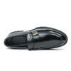 Nappe Frange Formale Pelle Nera Scarpe con Plateau da Lavoro per Uomo Stile Britannico Scarpe Brogue Uomo Scarpe da Cerimonia da Uomo
