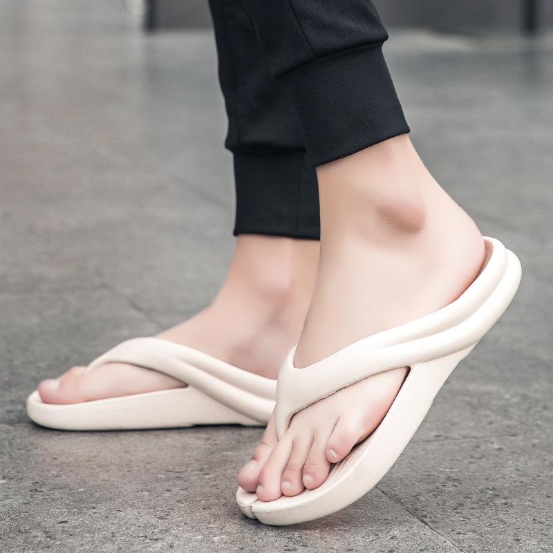 New Soft Bottom Men Flip Flops Fashion Trend Men 'S Summer Flip Flops Casual Beach Shoes Large Size 35 -46 Unisex Water Sandals
