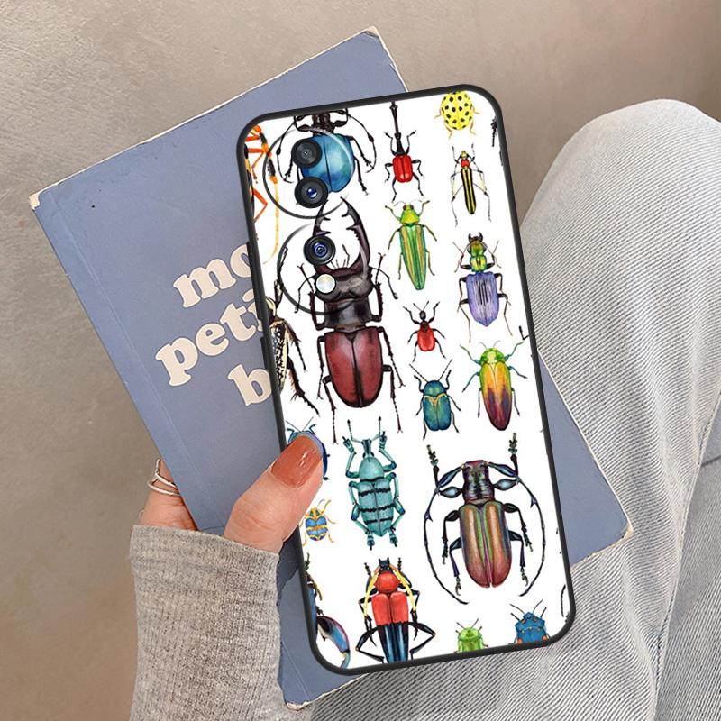 Beetles Insects Case For Honor Magic 8 Pro 5 6 7 Lite Cover For Honor 200 400 90 70 50 X8a X8b X9a X9b X9c