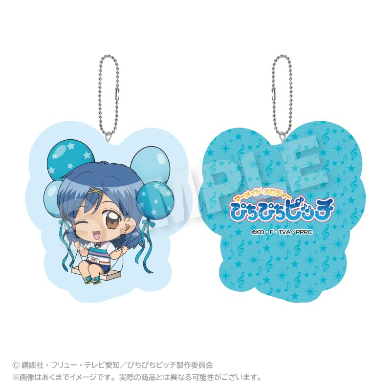 TV Anime Pichi Namioto Barunko Polštářová klíčenka "Michi Pitch"